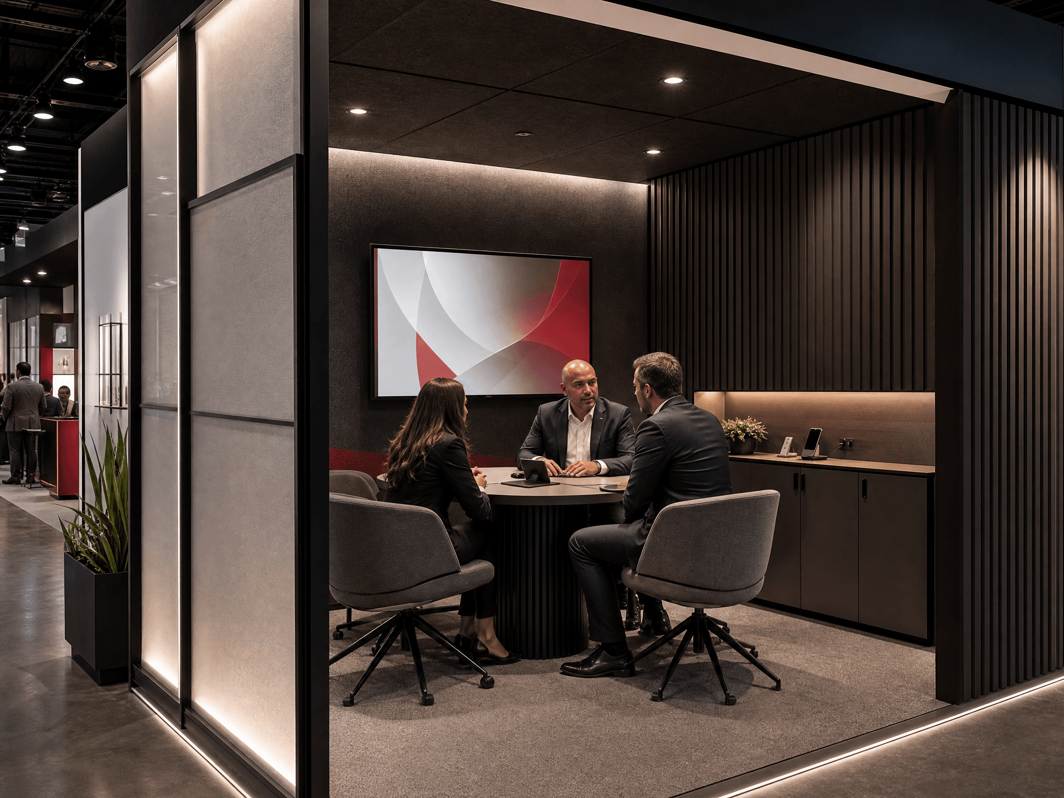 Illustrative technology demonstration, visitor, or operations planning