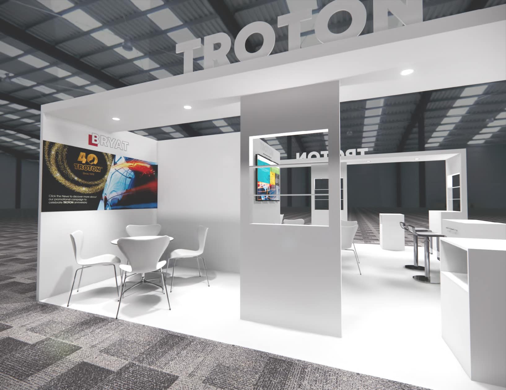 Money 20/20 trade show booth - 20X20 display
