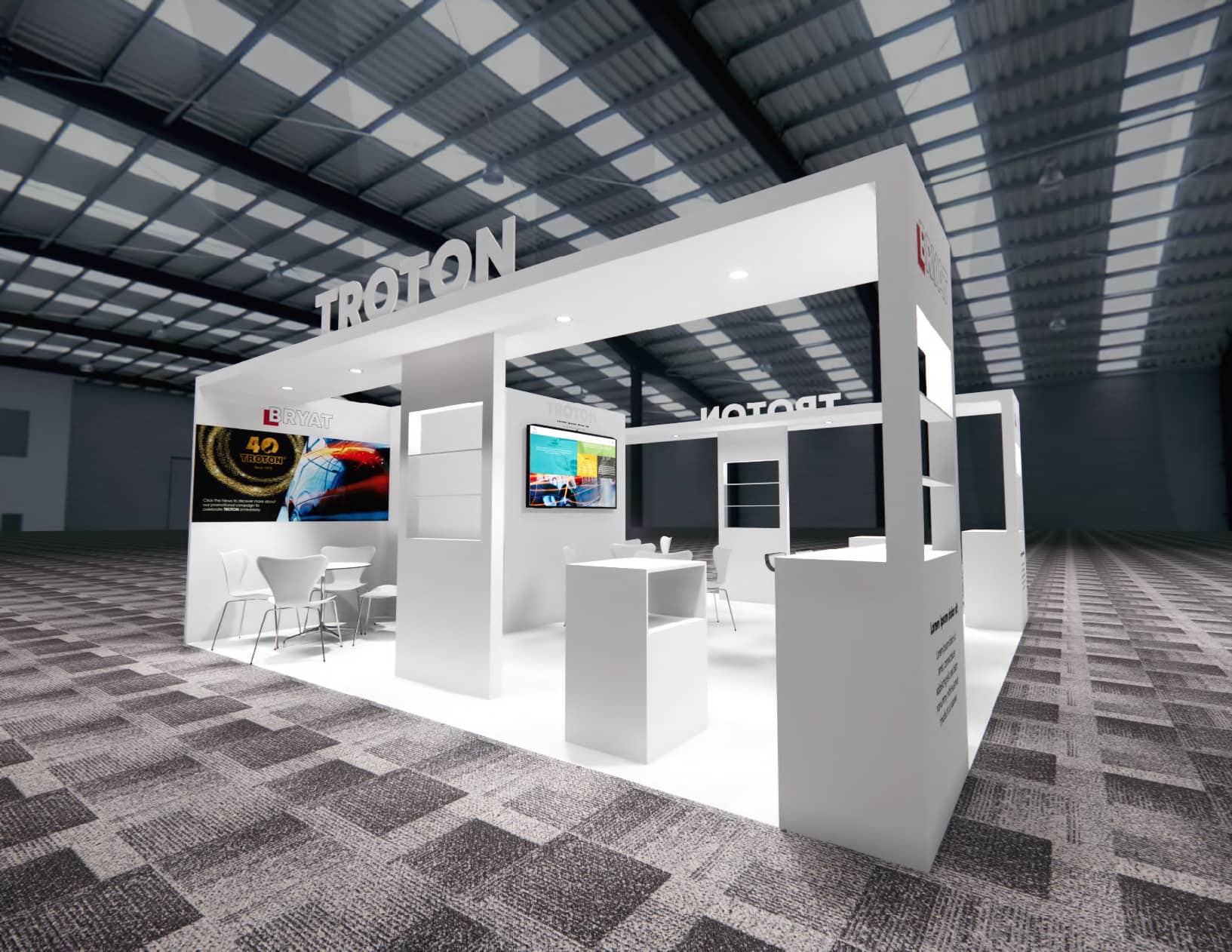 Money 20/20 trade show booth - 20X20 display