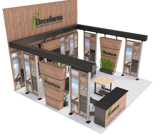20 x 20 Las Vegas Booth Rental