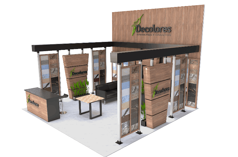 20 x 20 Las Vegas Booth Rental