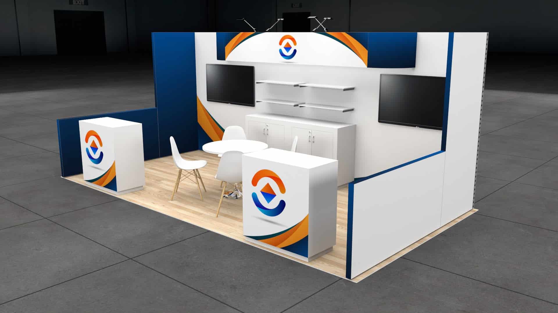 10x20 Trade Show Exhibit Rentals