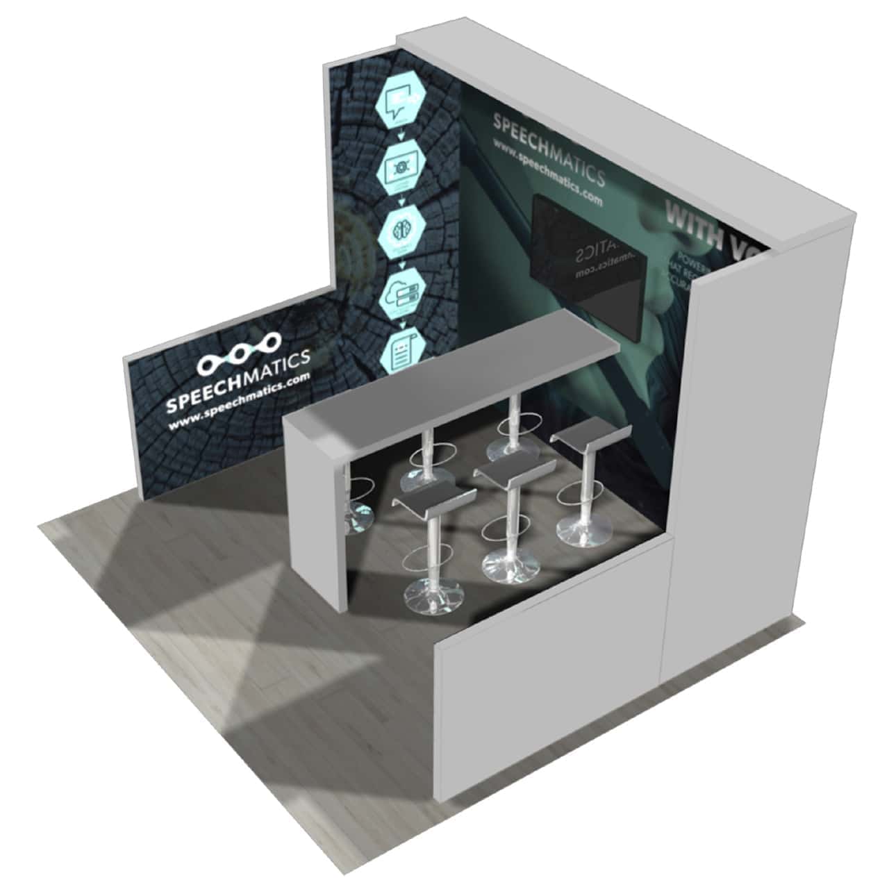 Las Vegas World of Concrete 10 x 10 Booth Rental