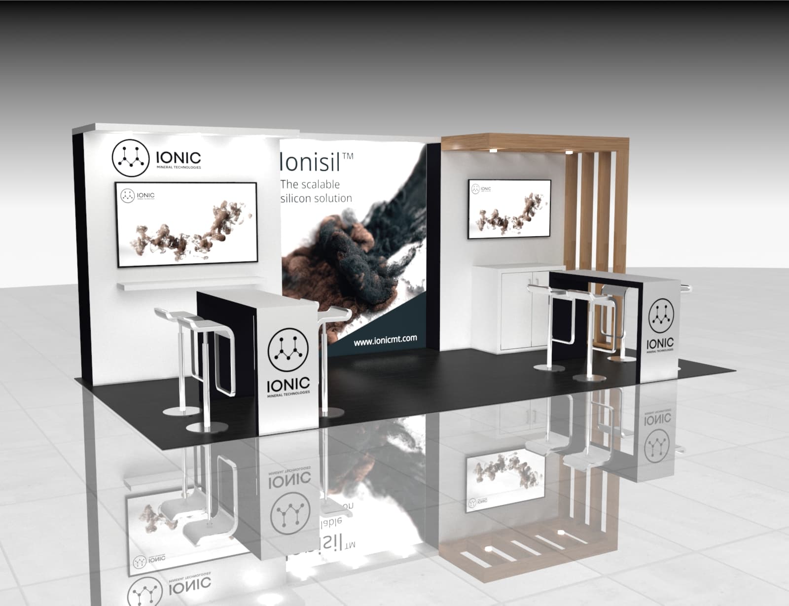10x20 Trade Show Display Exhibit Rental