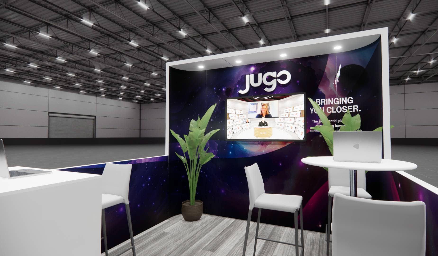 10x10 Western Roofing Show Exhibit Rental
