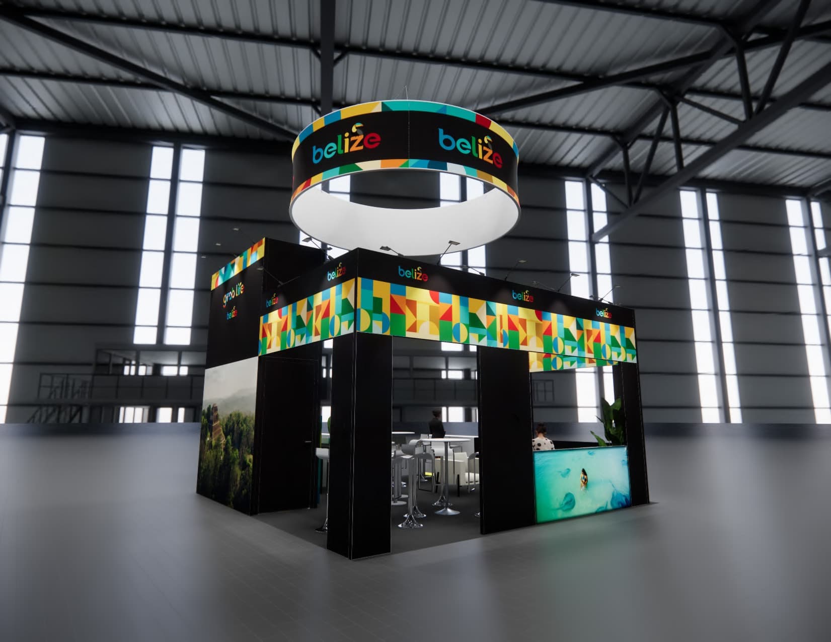PMA Expo trade show booth rental 20 x 20