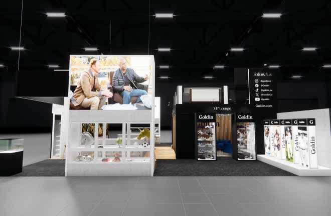 40 x 40 Double Decker Trade Show Rental for Convention