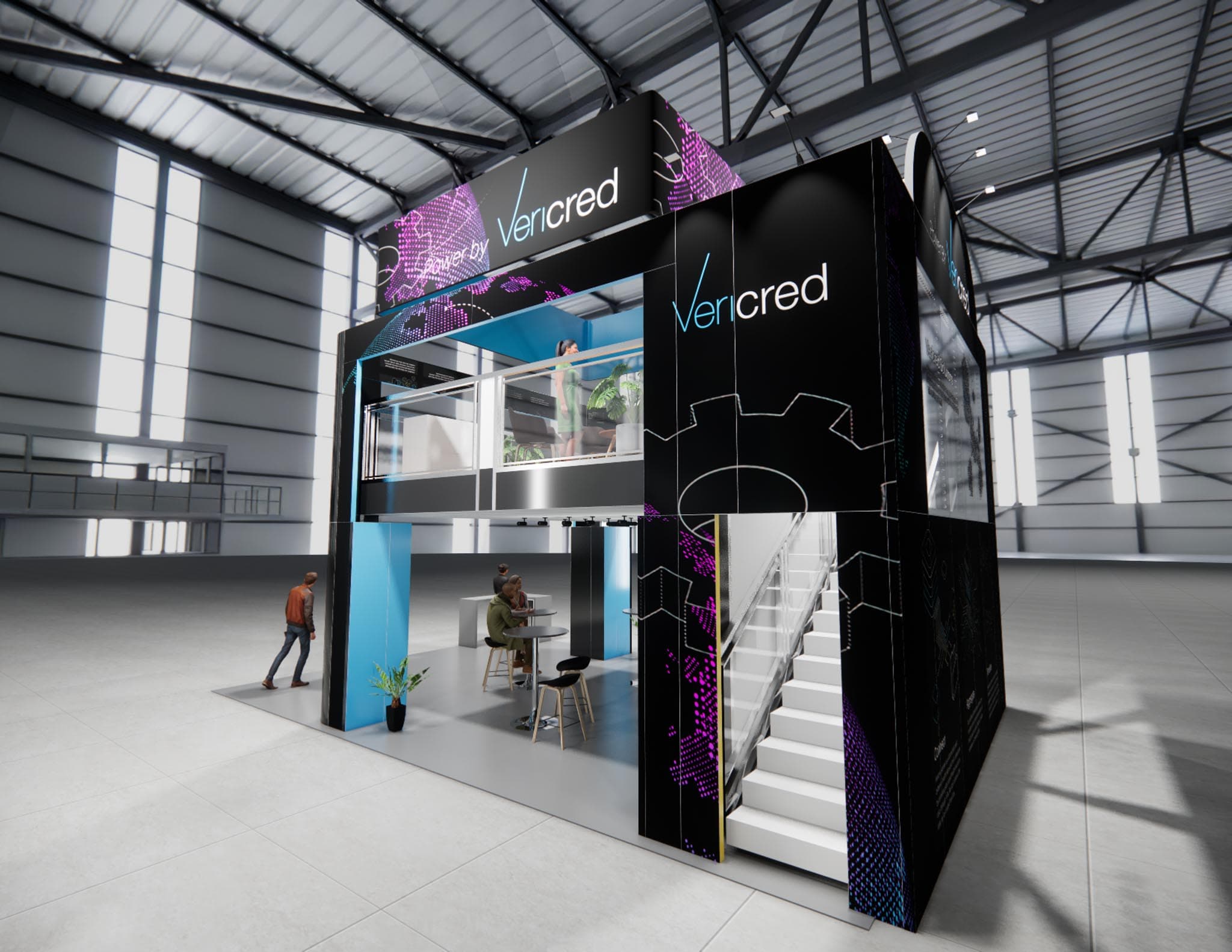 20 x 30 Trade Show Exhibit Booth Rental