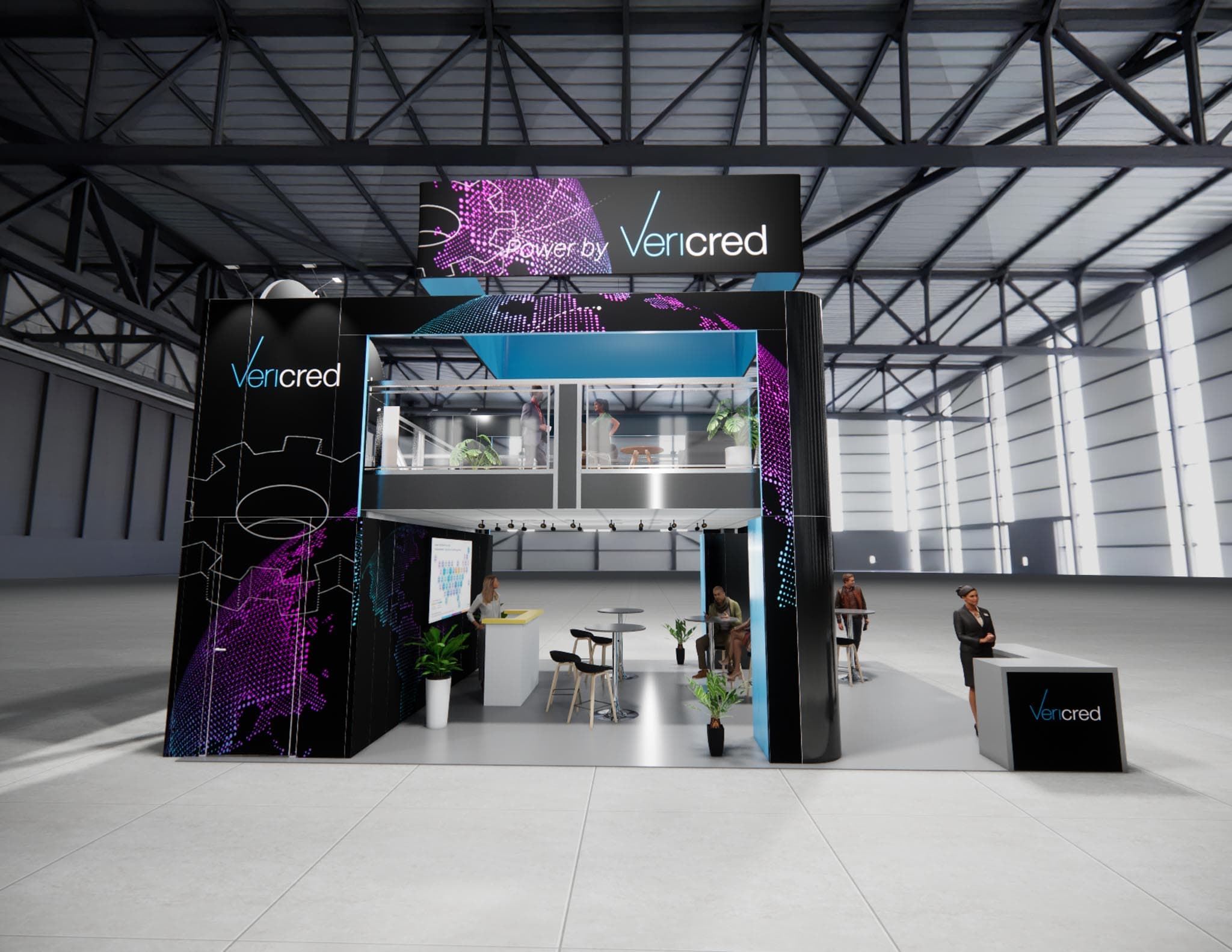 20 x 30 Trade Show Exhibit Booth Rental