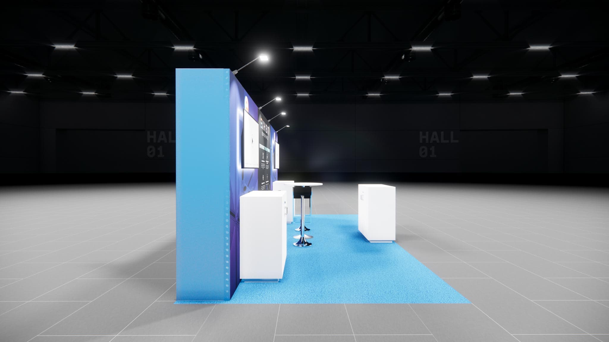 10 x 20 Affordable Trade Show Exhibit Rental Package – Option 5