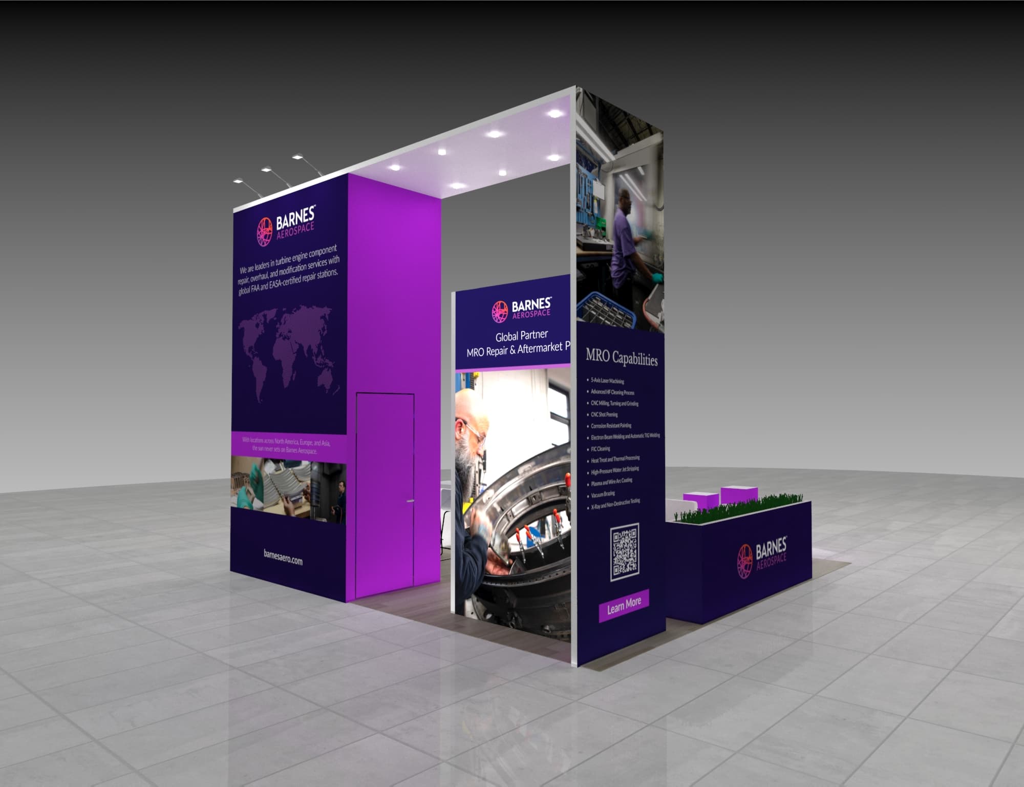 20x20 Trade Show Booth Rental