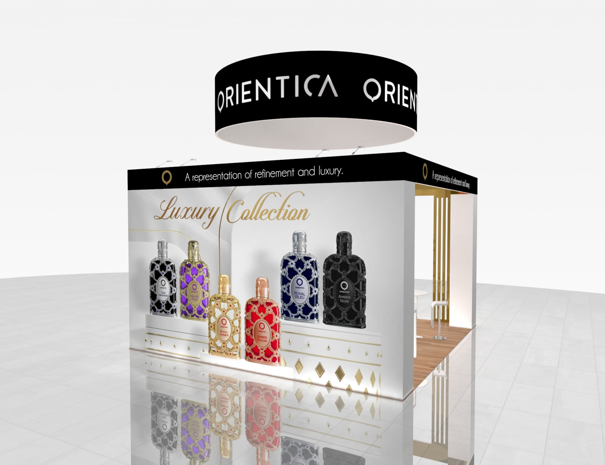20x20 Trade Show Exhibit Booth Rental