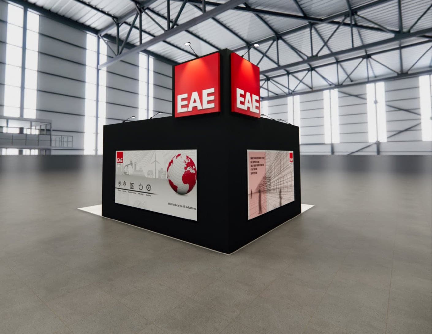 AAPEX trade show booth - 20x20 Expo