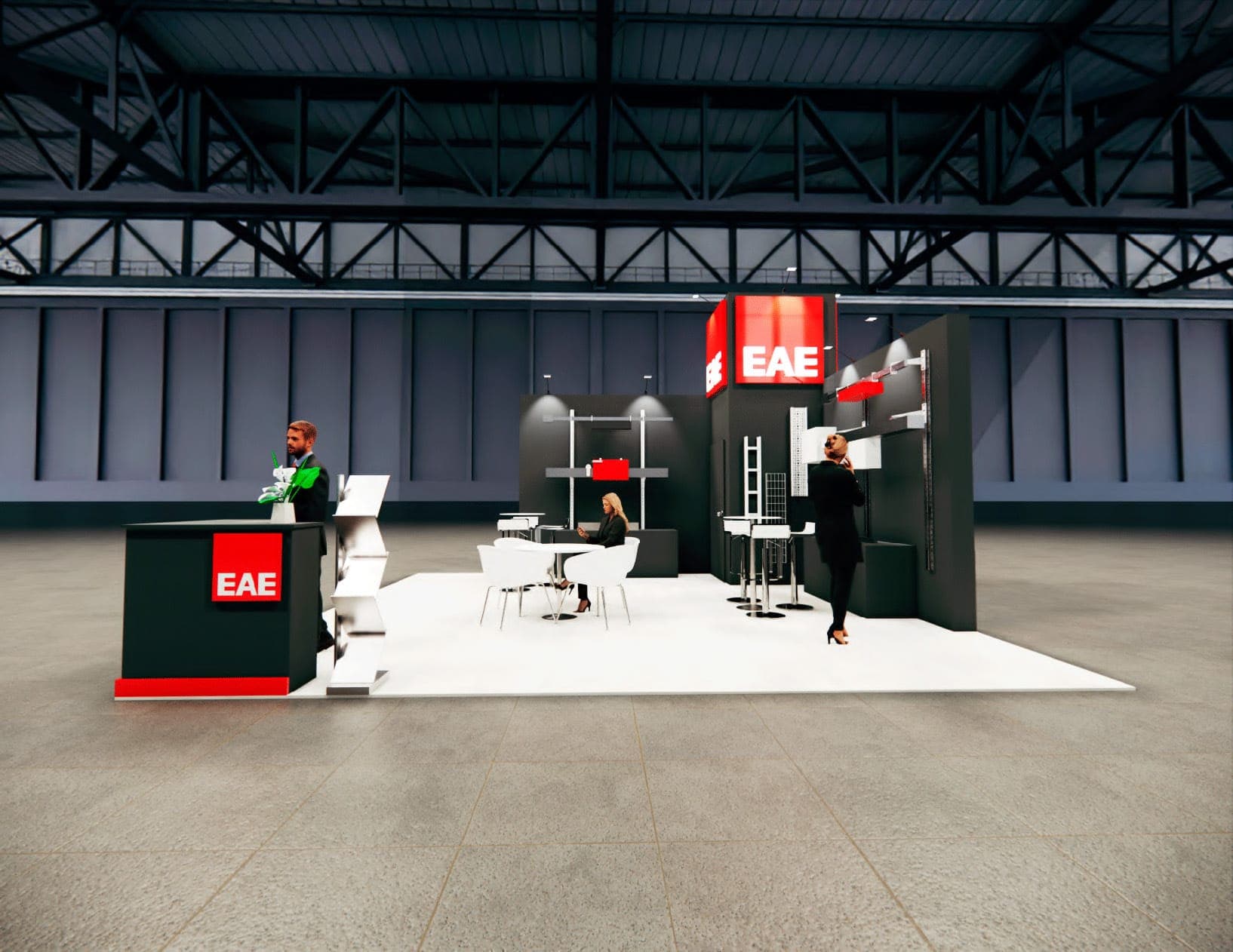 AAPEX trade show booth - 20x20 Expo