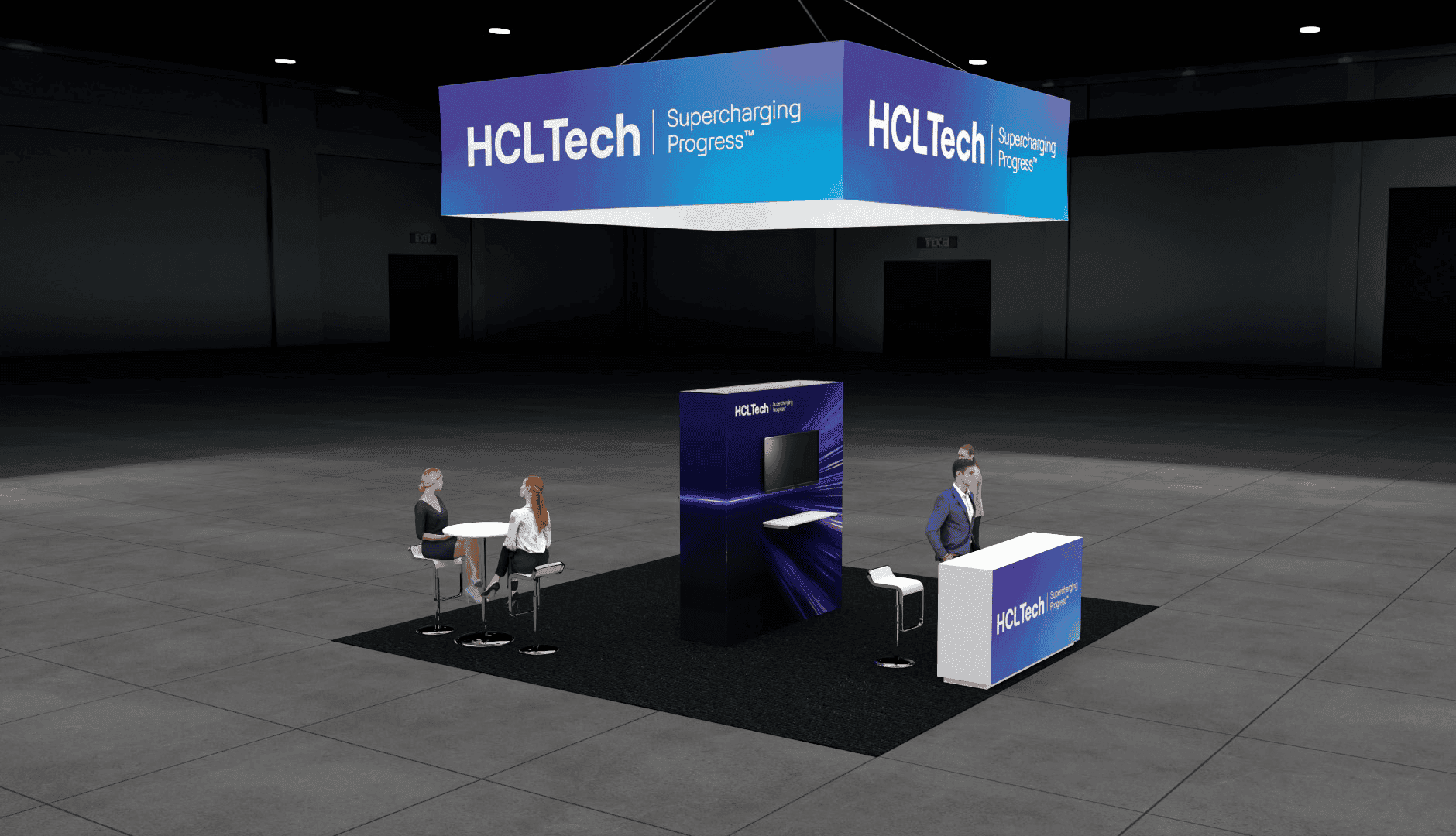 20 x 20 AUSA EXPO trade show booth rental in Washington DC