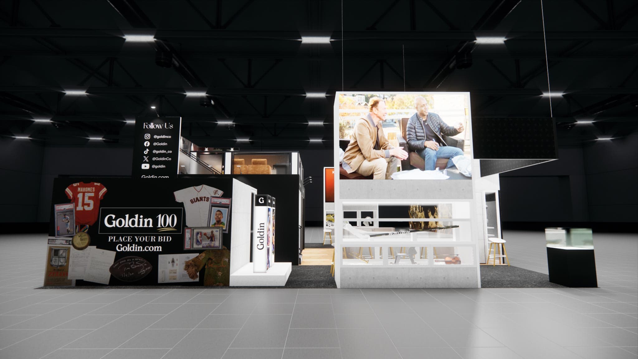 40 x 40 Double Decker Trade Show Exhibit Rental