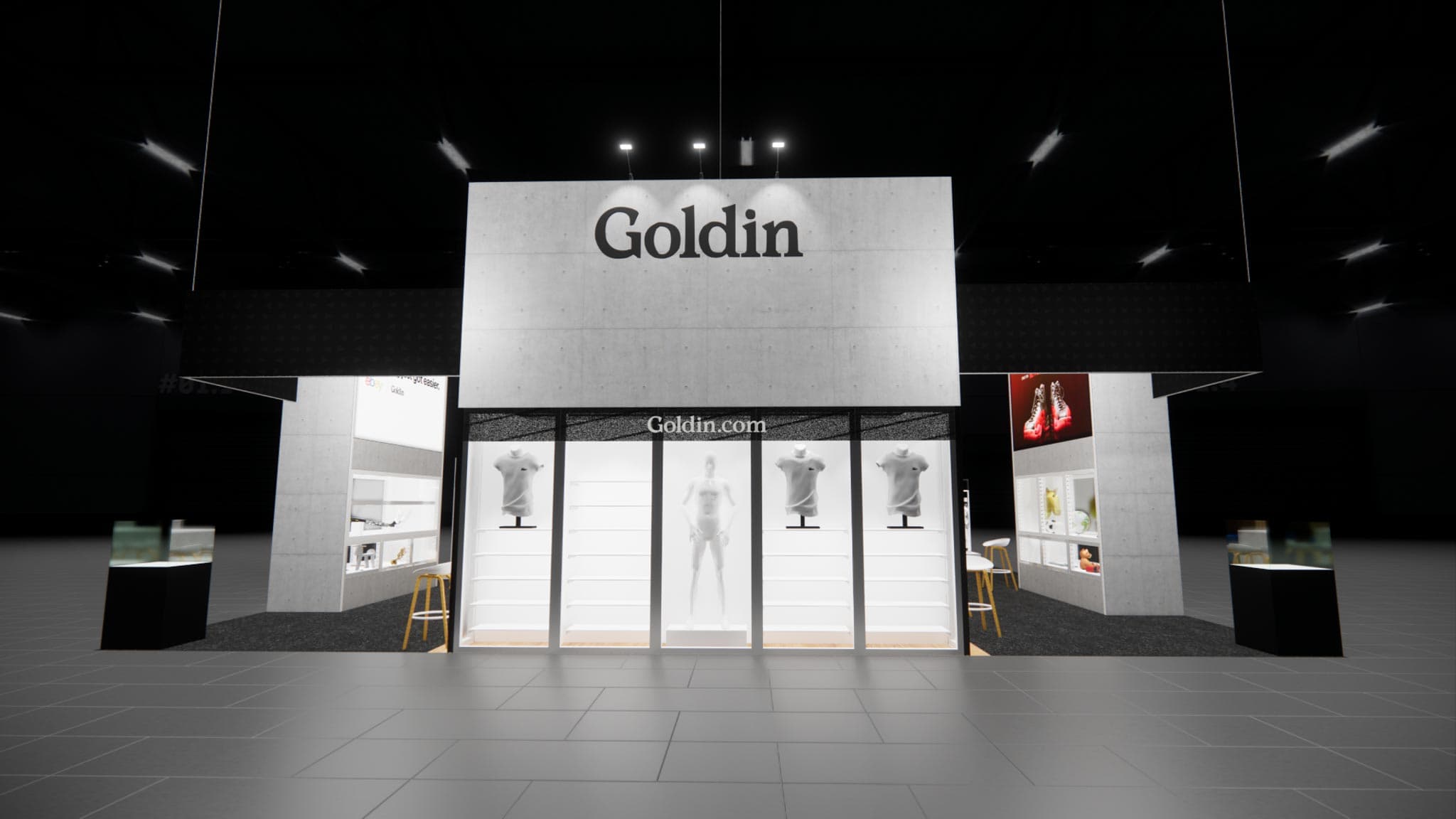 40 x 40 Double Decker Trade Show Exhibit Rental