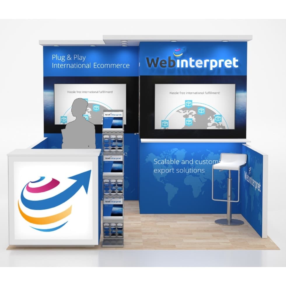 10 x 10 Las Vegas Booth Rental 2.0