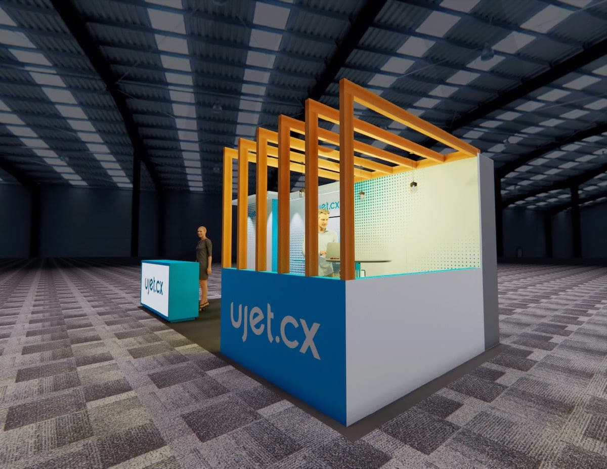 Aim Expo trade show booth - 10x20 Custom Modular