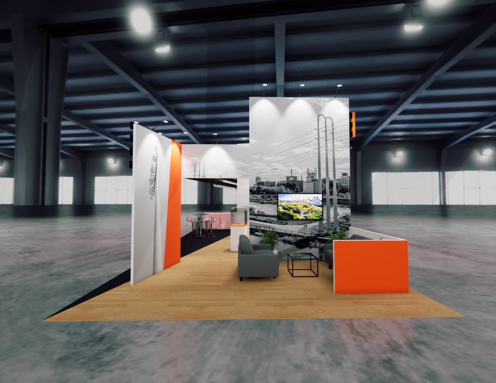 CEDIA trade show booth rental 20 x 40
