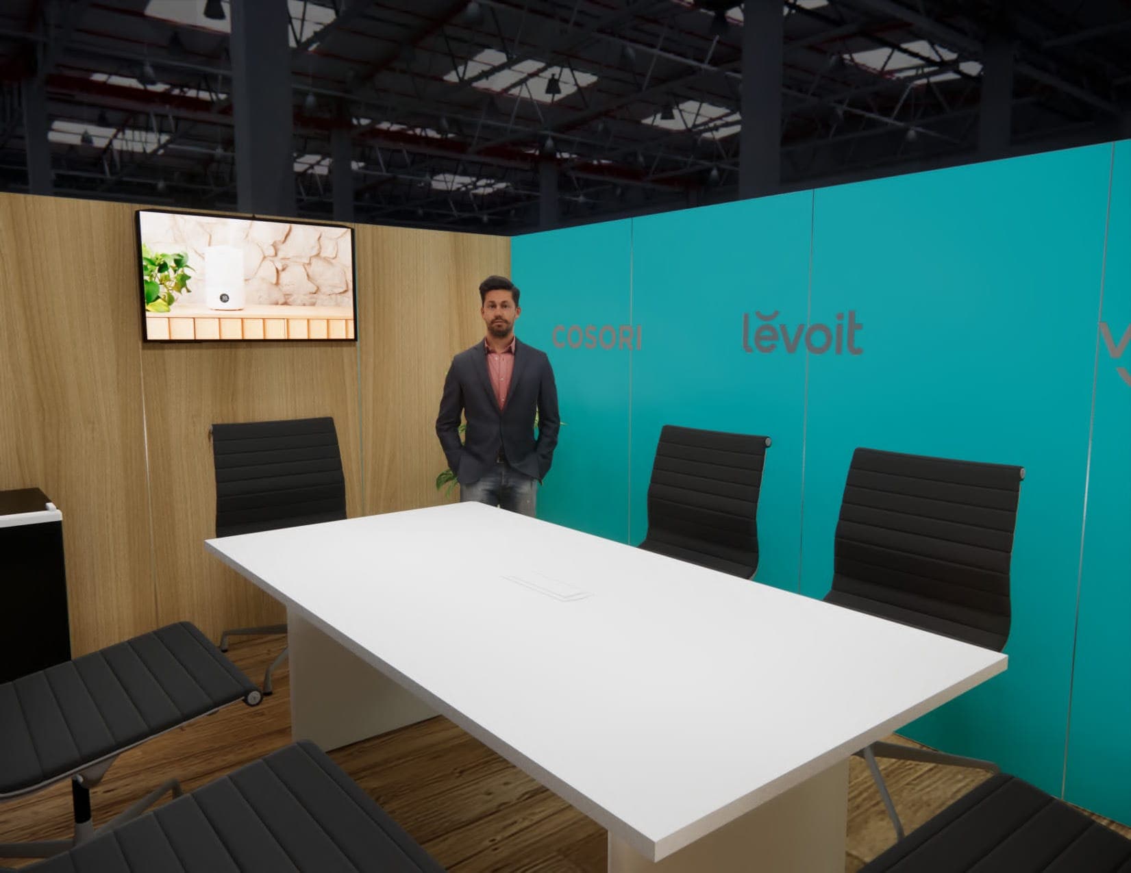 ISSA Las Vegas trade show display rental 20 x 20