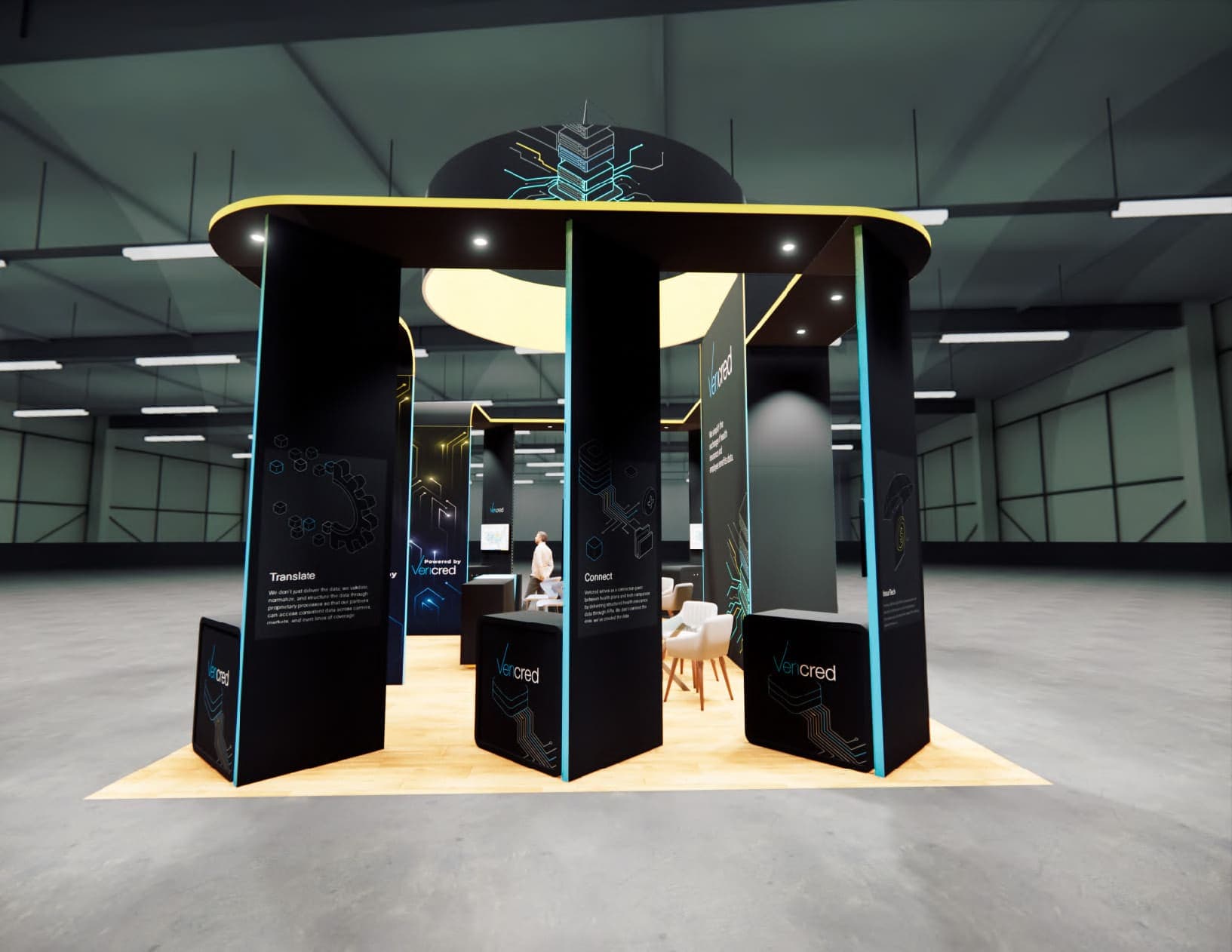 TPE24 trade show booth - 20 x 30 Expo