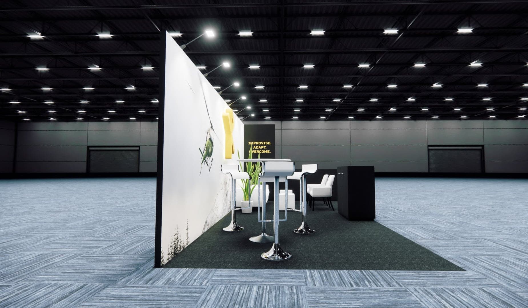 10 x 20 Money 20/20 Foot Trade Show Booth Rental