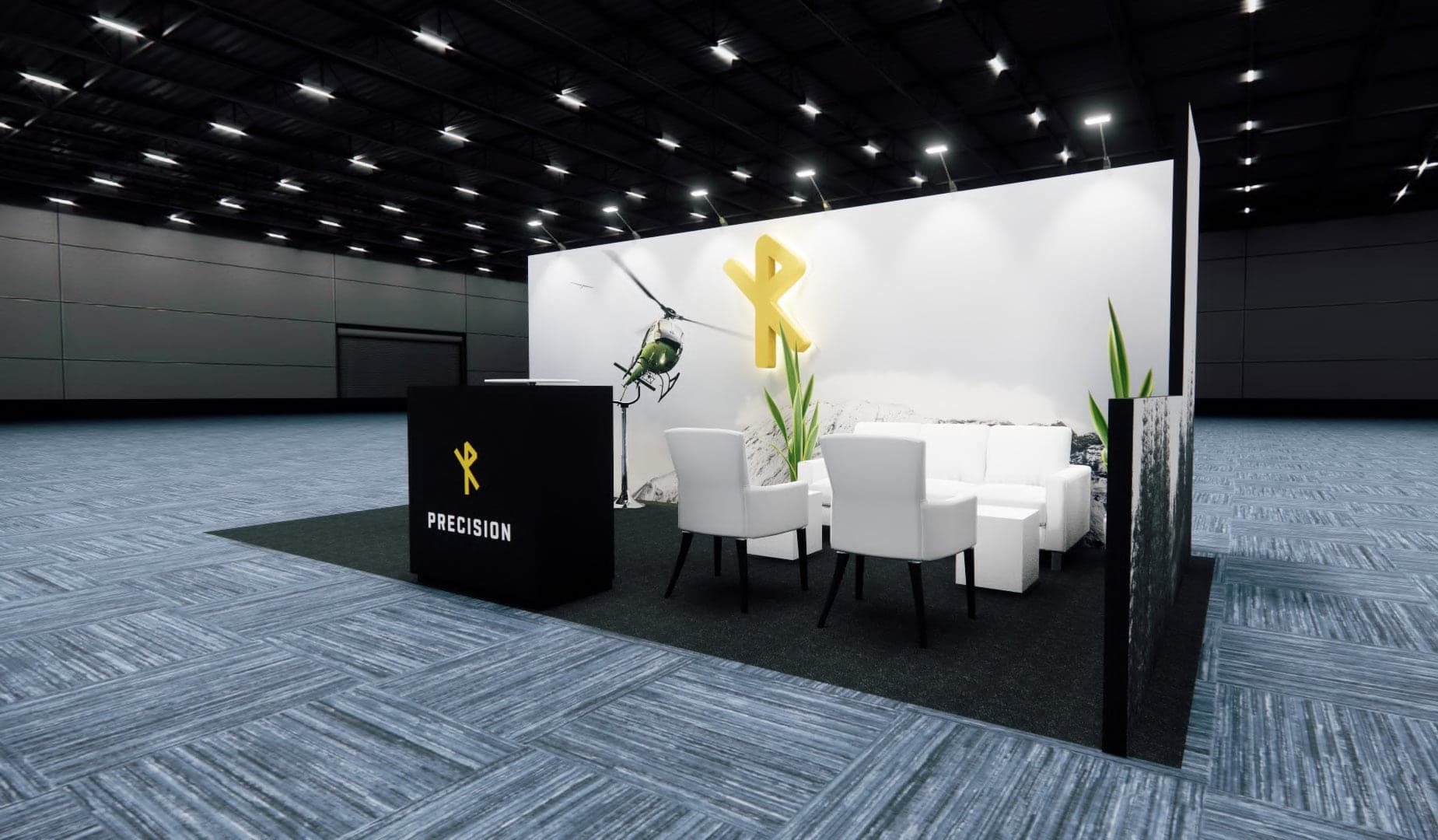 10 x 20 Money 20/20 Foot Trade Show Booth Rental