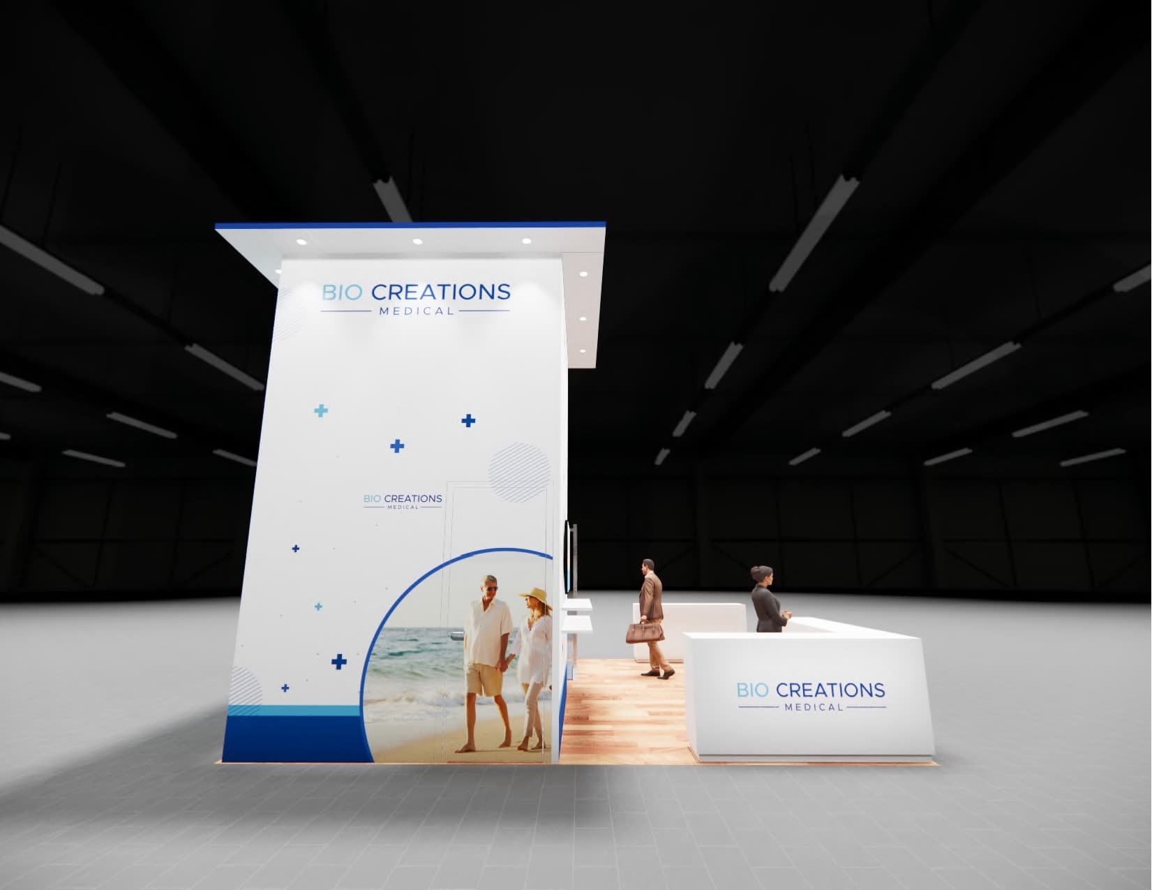 ITSEC Expo trade show Orlando display rental 20 x 20