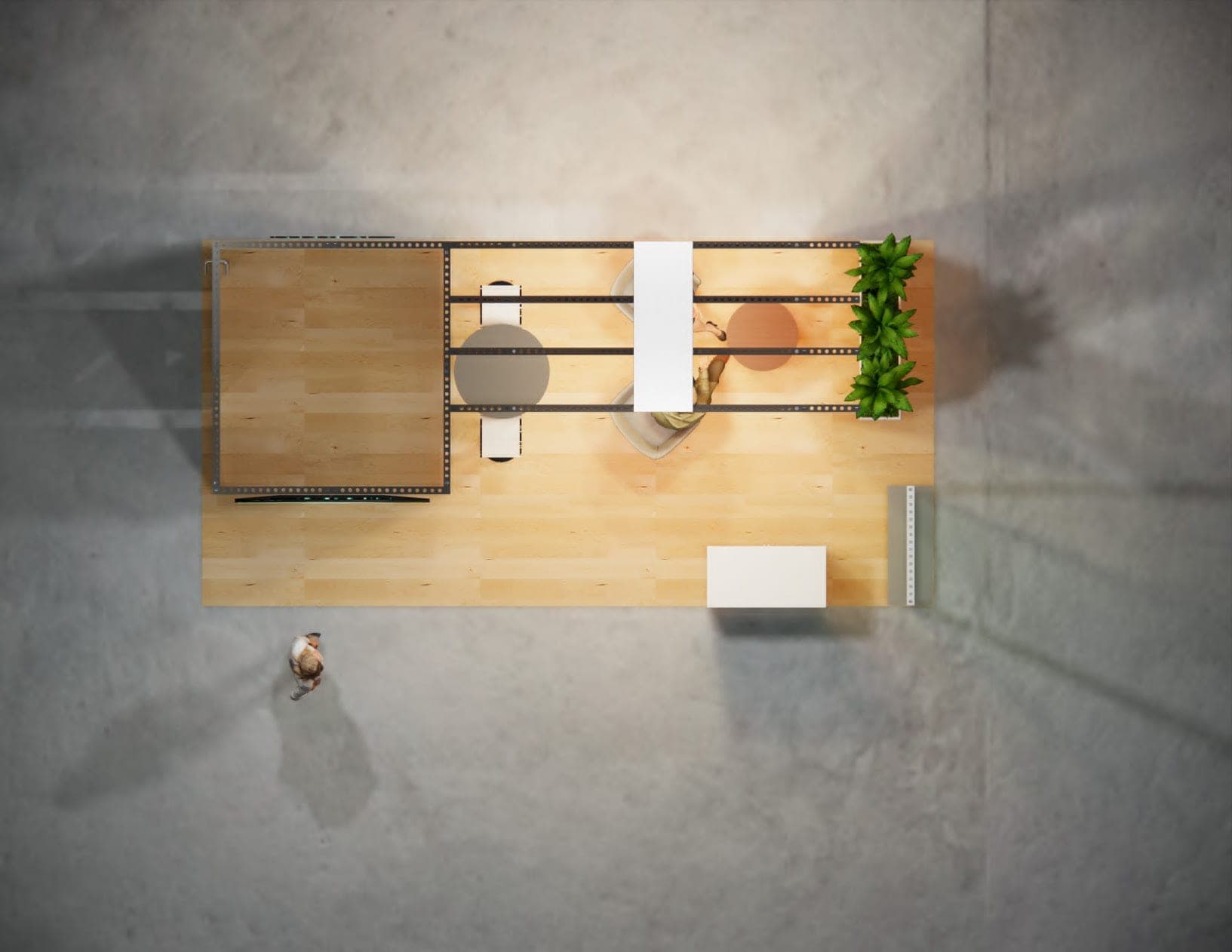 Las Vegas Island trade show booth - 10x20 booth