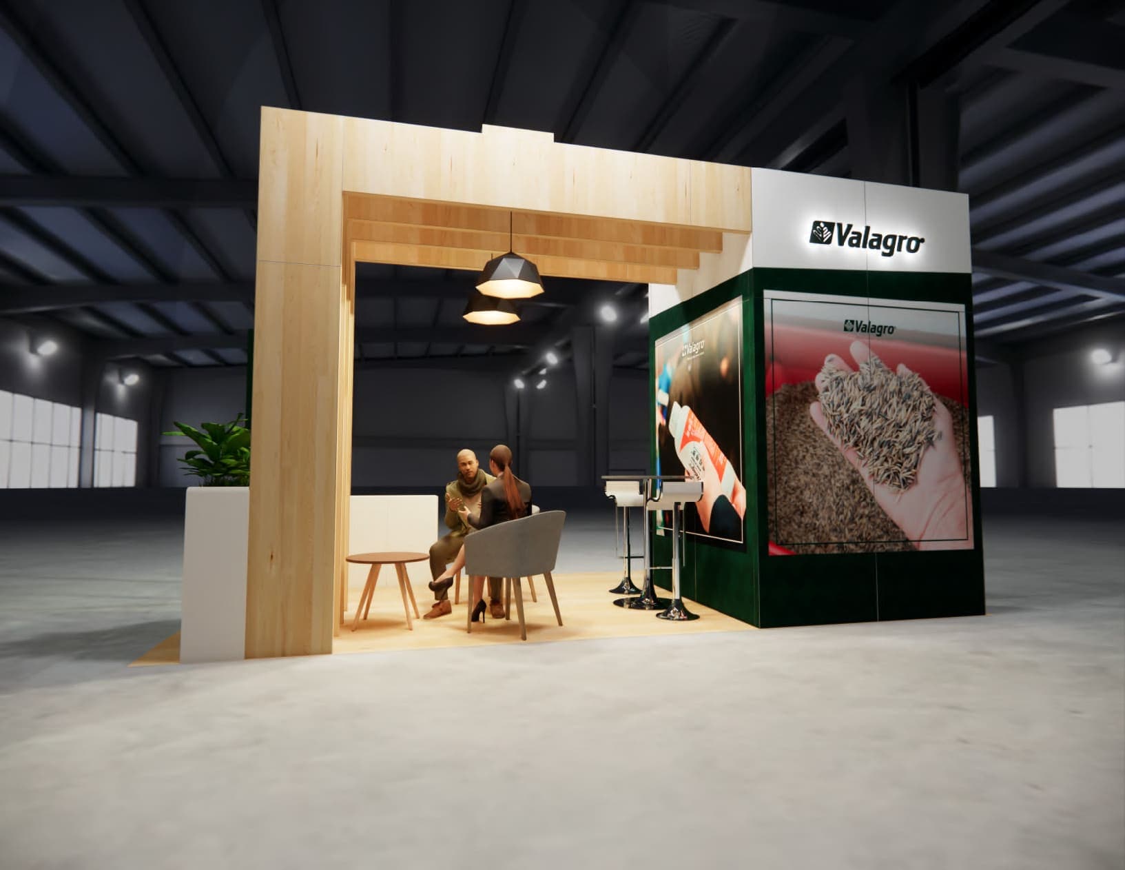 Las Vegas Island trade show booth - 10x20 booth