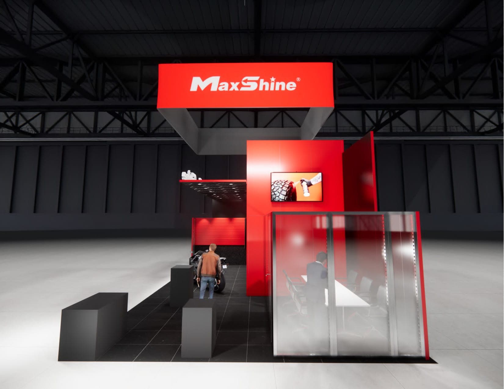 AAPEX Las Vegas trade show stand rental 20 x 30