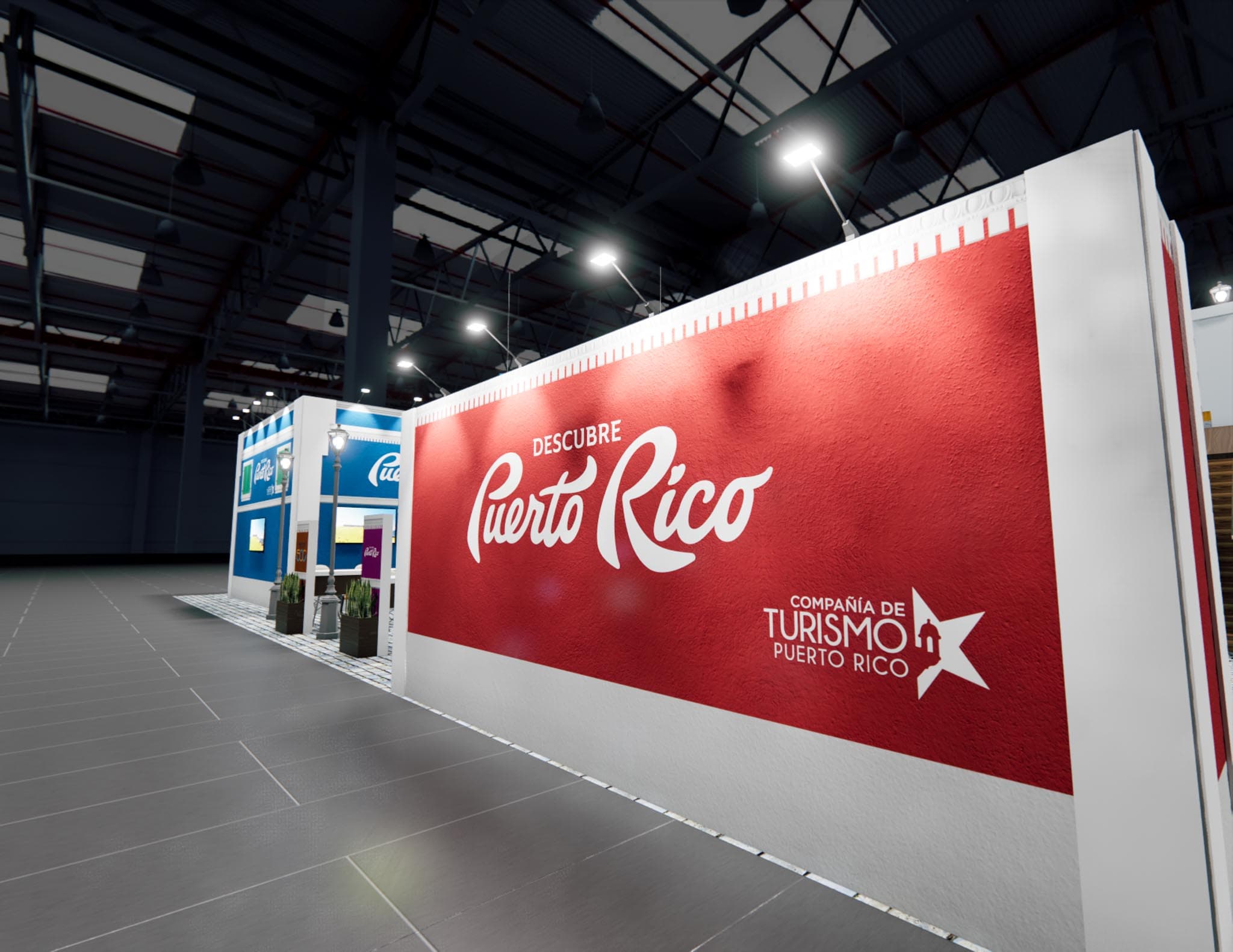 40 x 60 Double Deck Trade Show Exhibit Rental