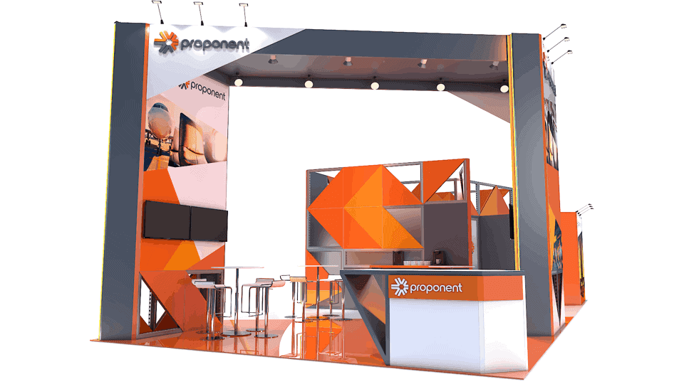 20 x 40 Las Vegas Exhibit Rental