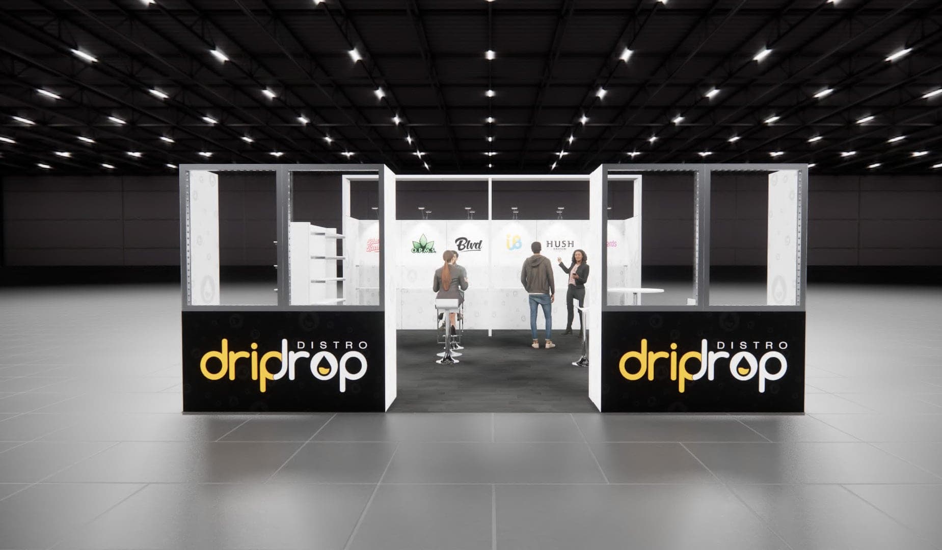 20x20 PCA Trade Show Exhibit Rental