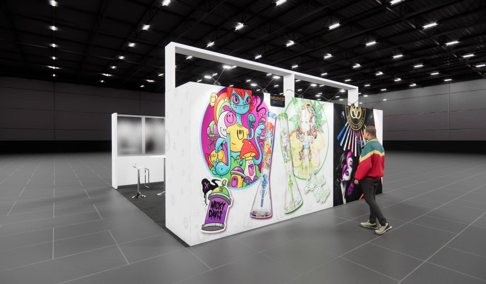 20x20 PCA Trade Show Exhibit Rental