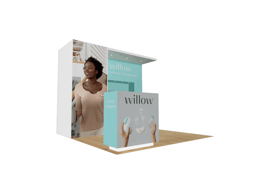 10 x 10 Turnkey Exhibit Rental Booth