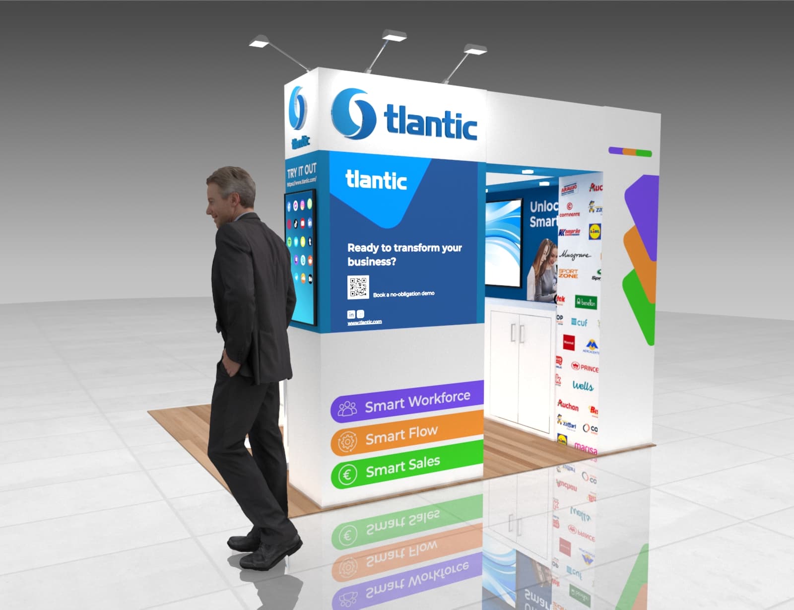 10 x 10 Exhibit Stand Rental