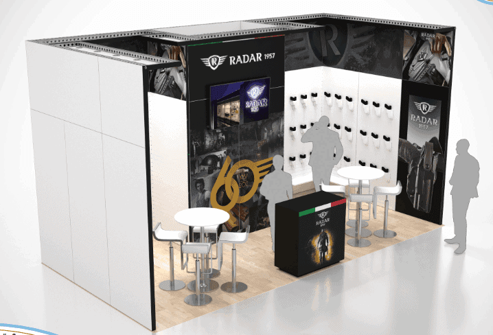 10 x 20 Local Las Vegas Trade Show Exhibit Rental
