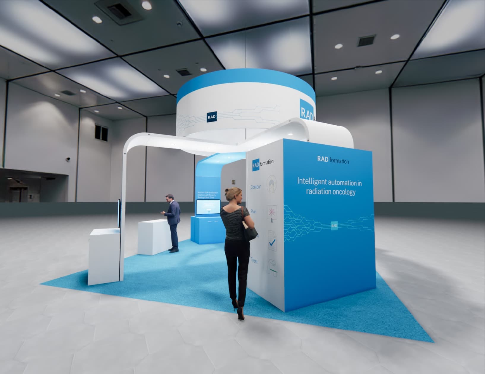 Las Vegas trade show booth - 20 x 20 Las Vegas trade show display A11
