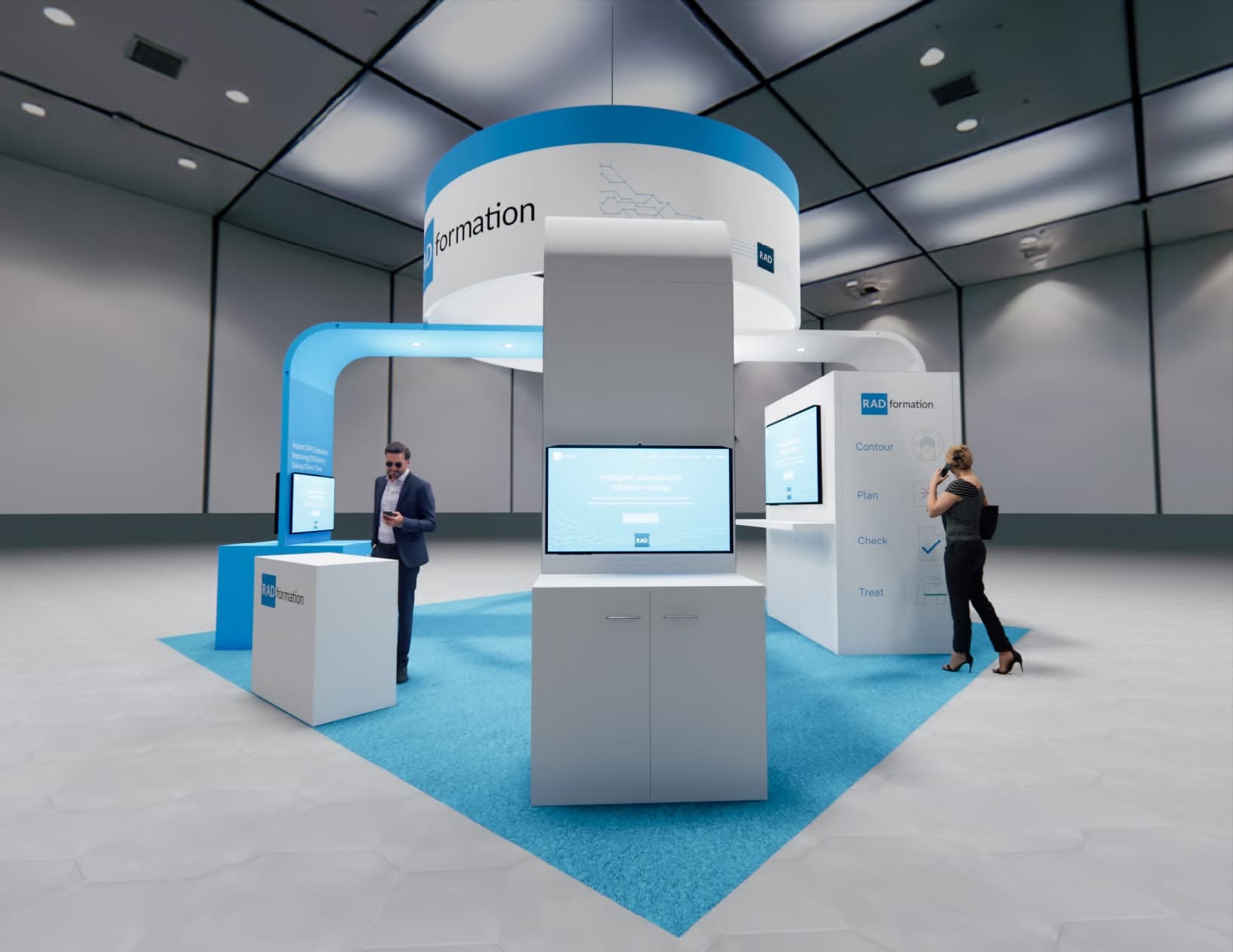 Las Vegas trade show booth - 20 x 20 Las Vegas trade show display A11