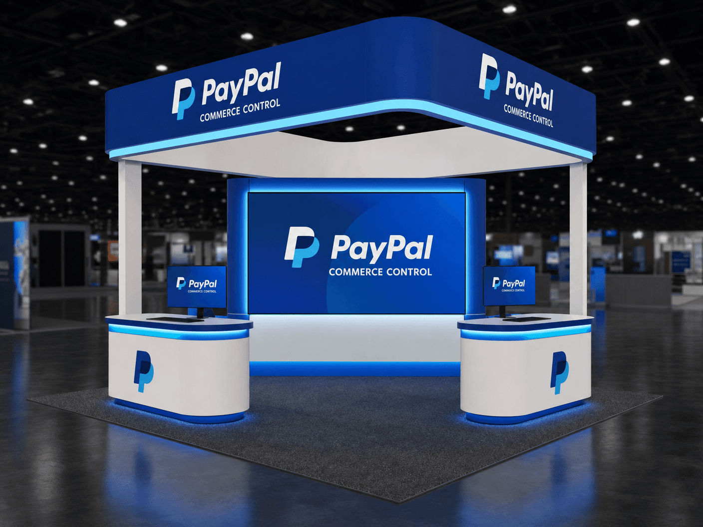 20 x 20 Fort Lauderdale Convention Exhibit Rental 40