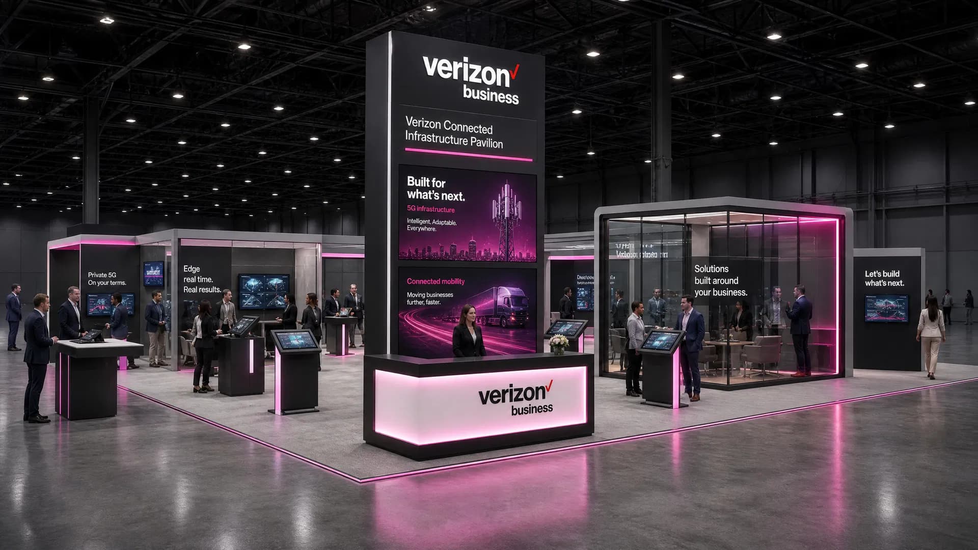 40 x 40 Orlando Expo Booth Rental Rental 07
