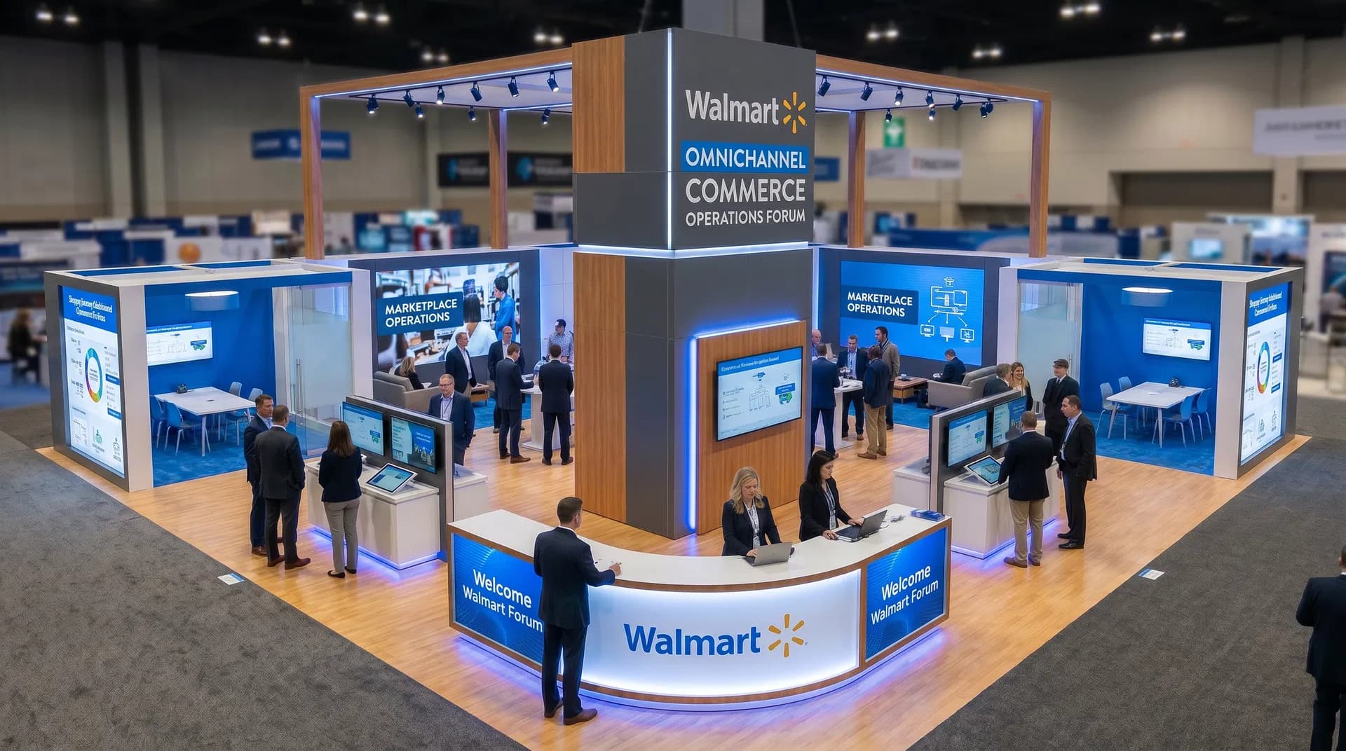 40 x 60 Fort Lauderdale Convention Exhibit Rental 10