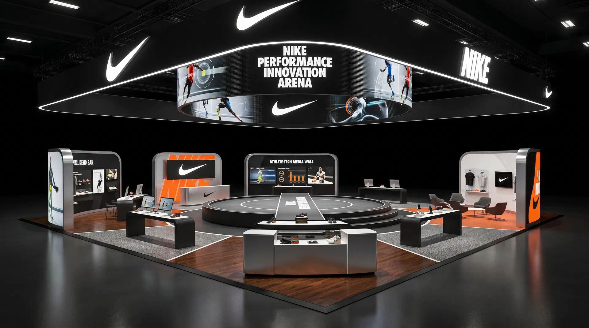 60 x 60 Orlando Trade Show Exhibit Rental 19