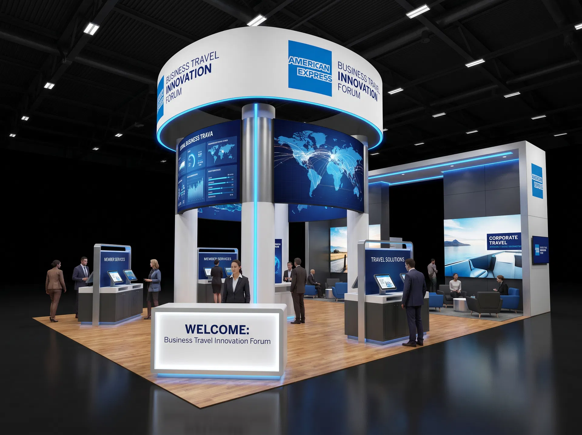 40 x 60 WHX Miami Exhibit Rental Rental 31