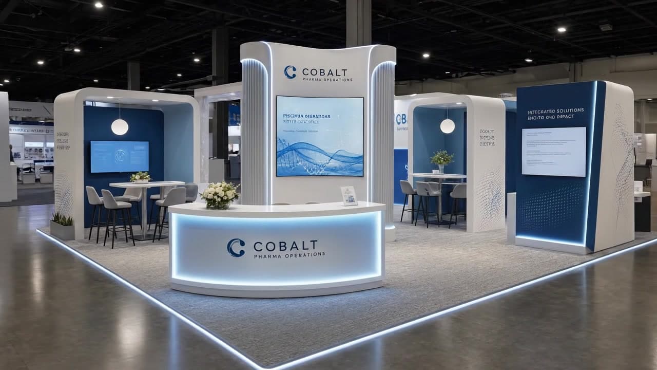 20 x 20 Florida Trade Show Exhibit Rental 18