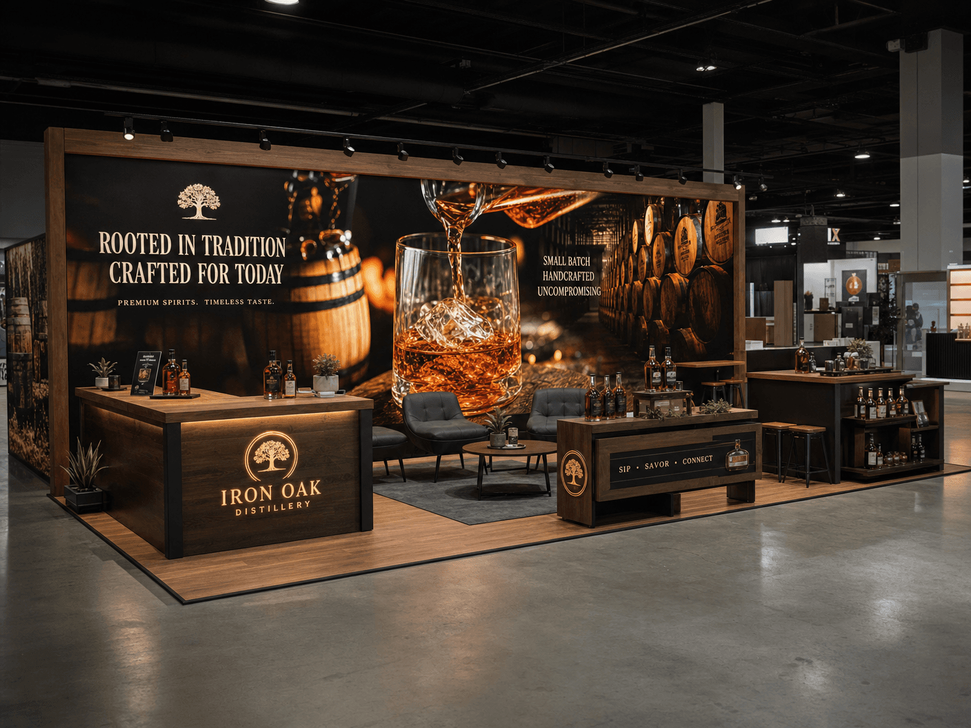 10x40 LED Exhibit Rental for CES Las Vegas