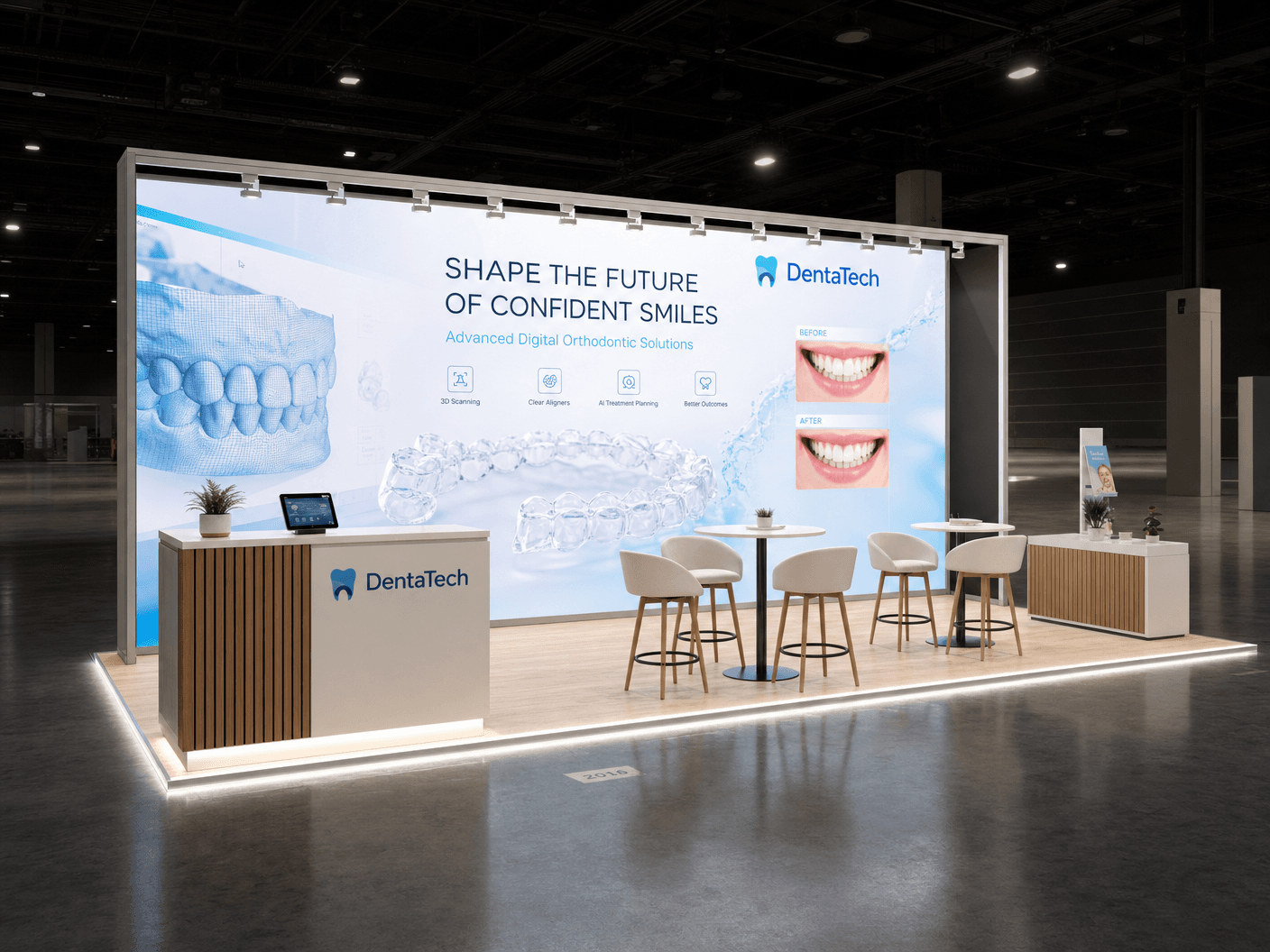 10x20 LED Exhibit for InfoComm in Orlando
