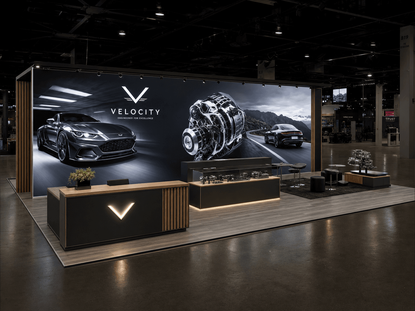 10x30 LED Display Exhibit for AAPEX in Chicago